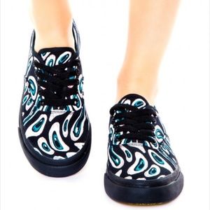 Bad Acid eyeball sneakers